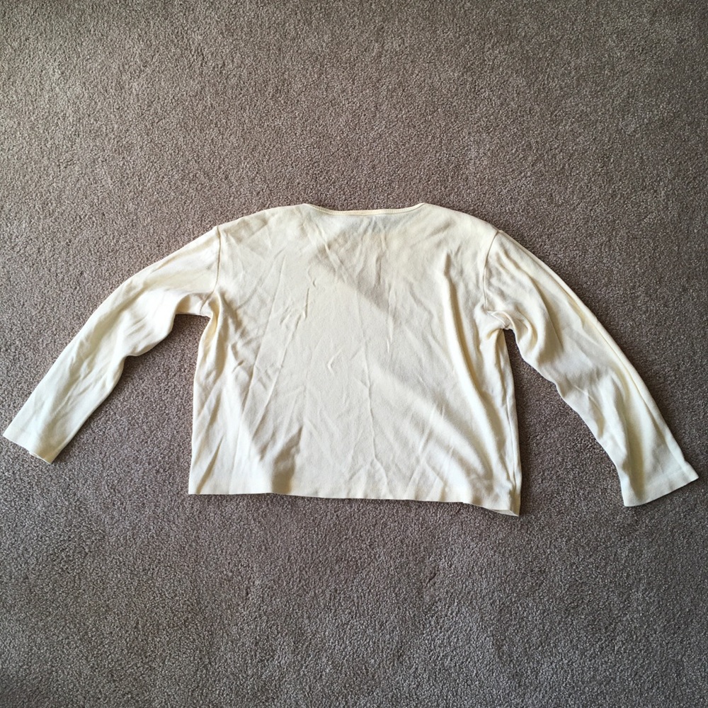Bedford Fair Lifestyles small yellow crop top